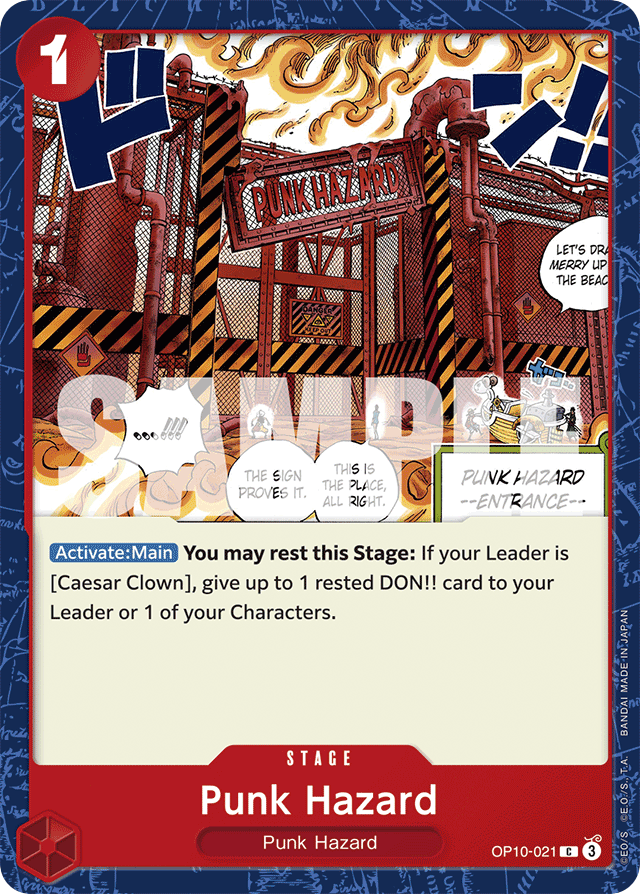Punk Hazard OP10-021 card, Royal Blood