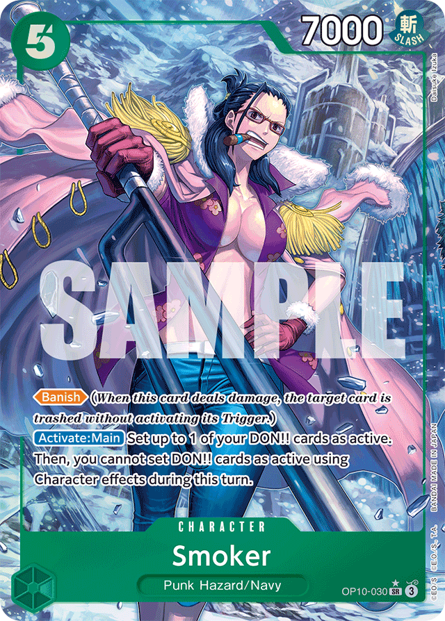 Smoker OP10-030 Alt Art card, Royal Blood