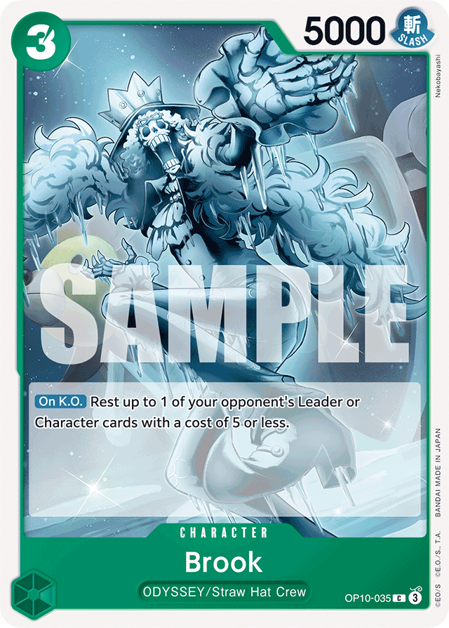 Brook OP10-035 card, Royal Blood
