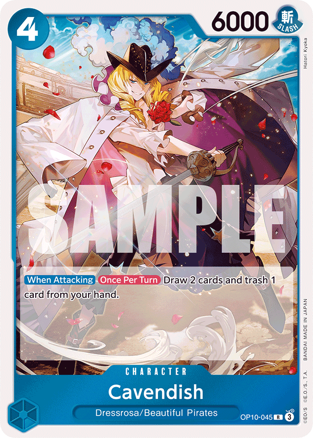 Cavendish OP10-045 card, Royal Blood