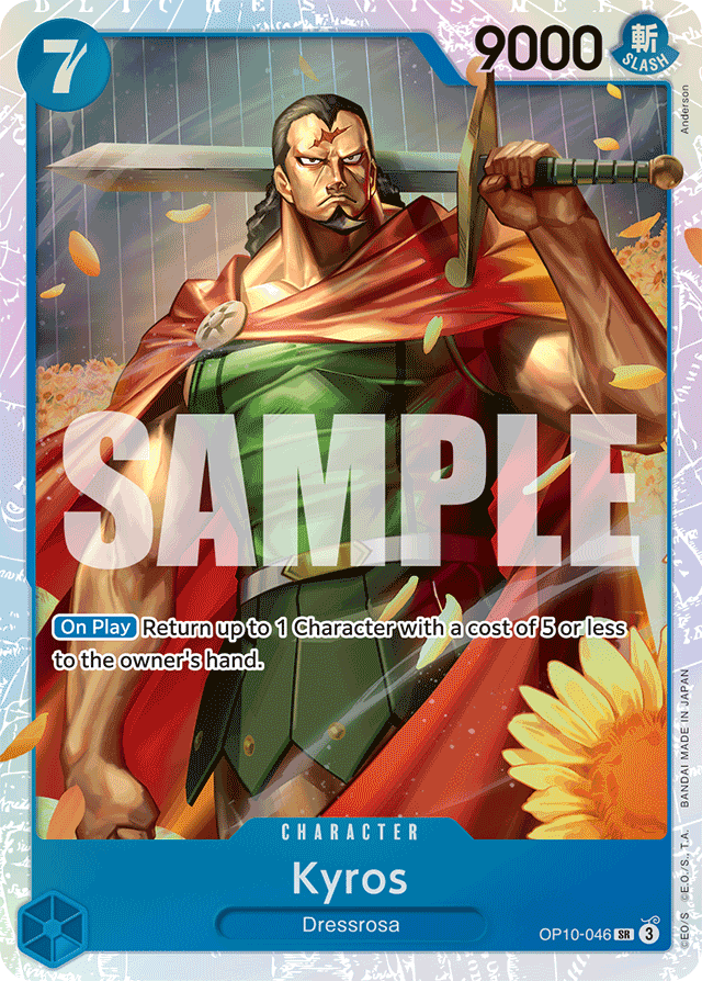 Kyros OP10-046 card, Royal Blood