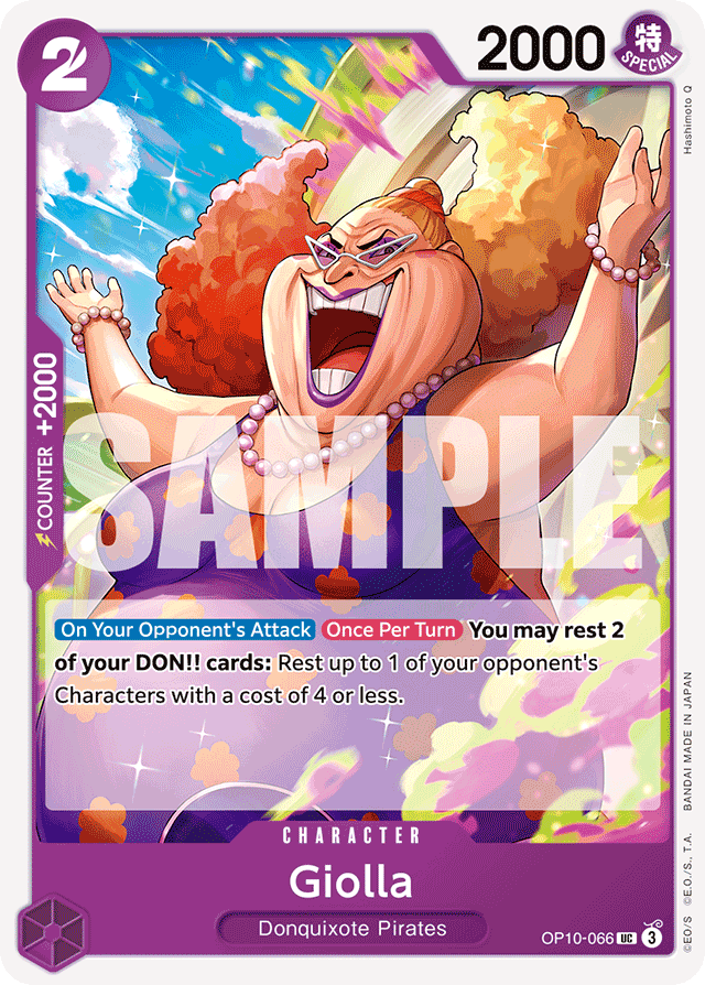 Giolla OP10-066 card, Royal Blood