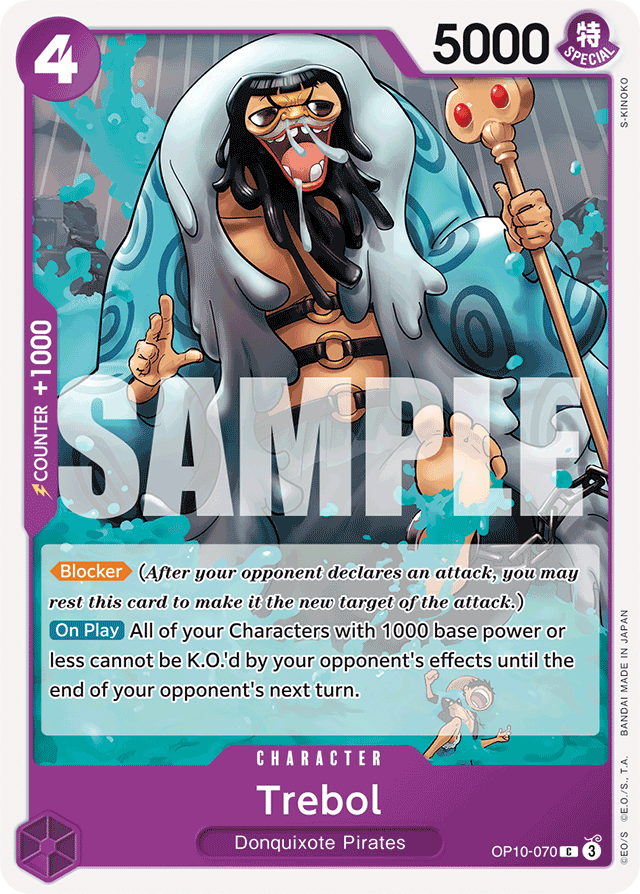 Trebol OP10-070 card, Royal Blood