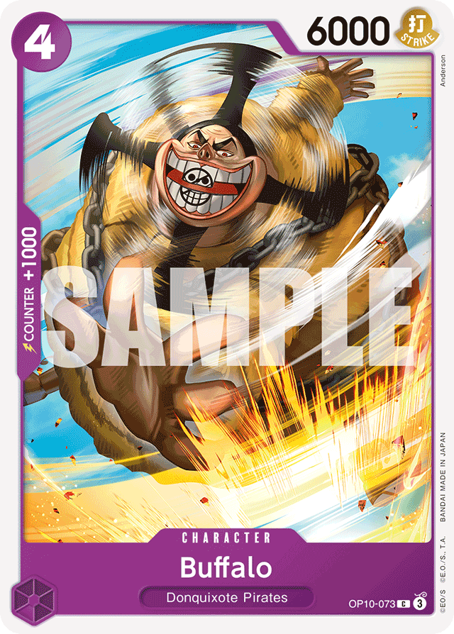 Buffalo OP10-073 card, Royal Blood