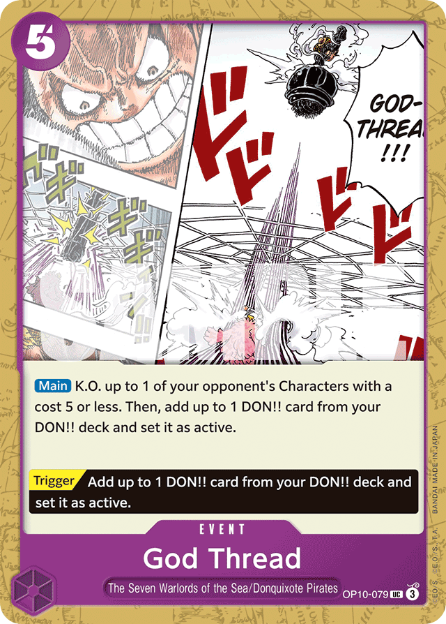 God Thread OP10-079 card, Royal Blood