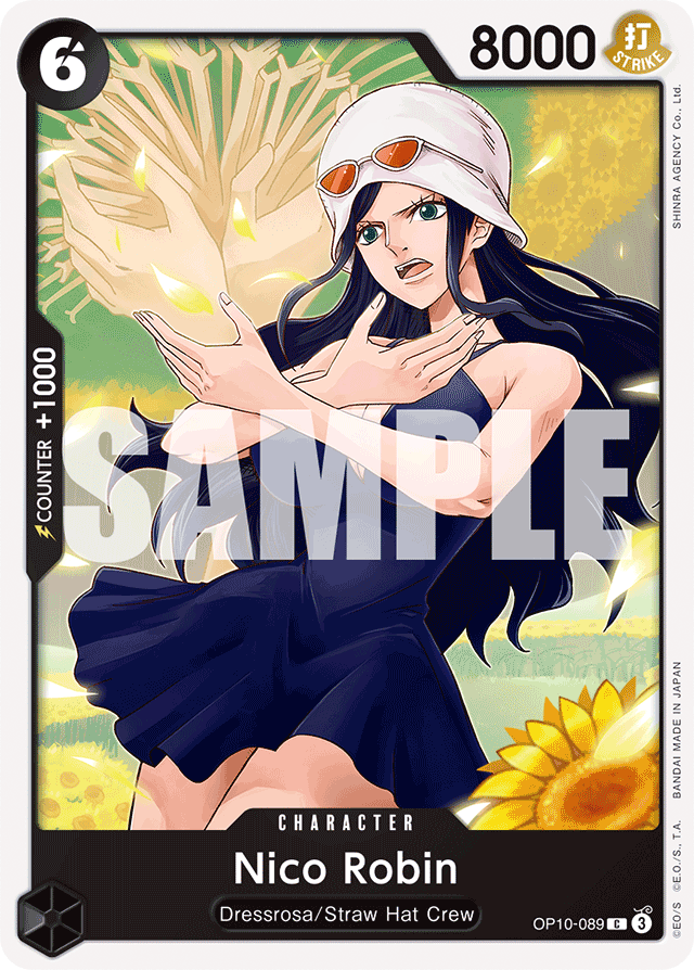 Nico Robin OP10-089 card, Royal Blood