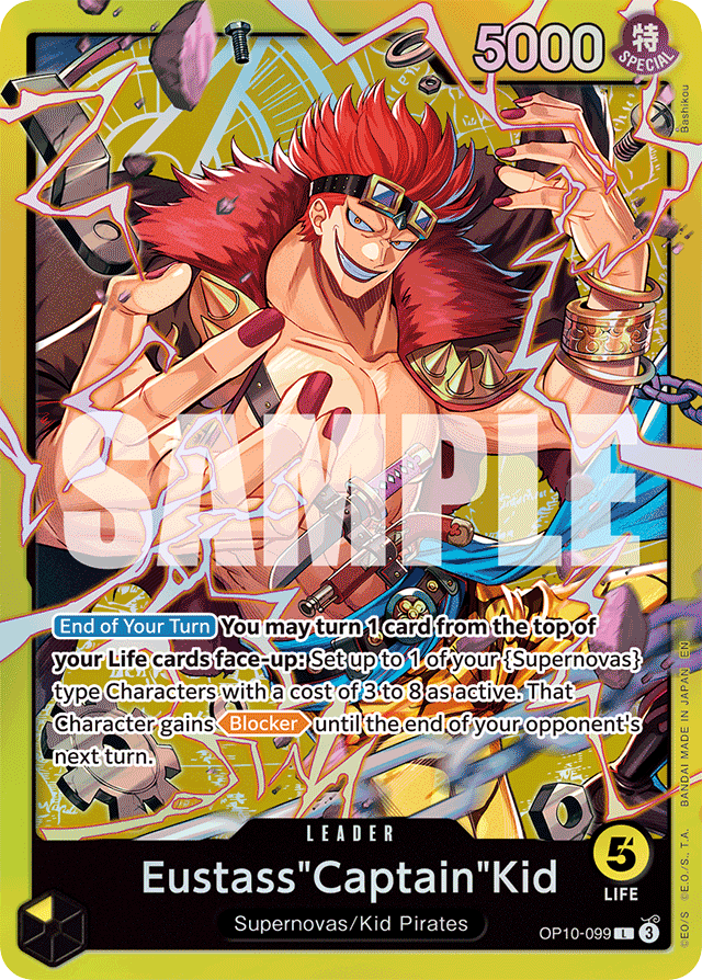 Eustass"Captain"Kid OP10-099 Starter Deck card, Royal Blood