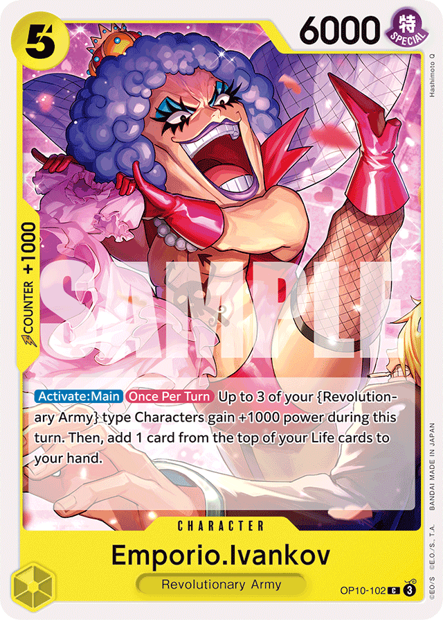 Emporio.Ivankov OP10-102 card, Royal Blood