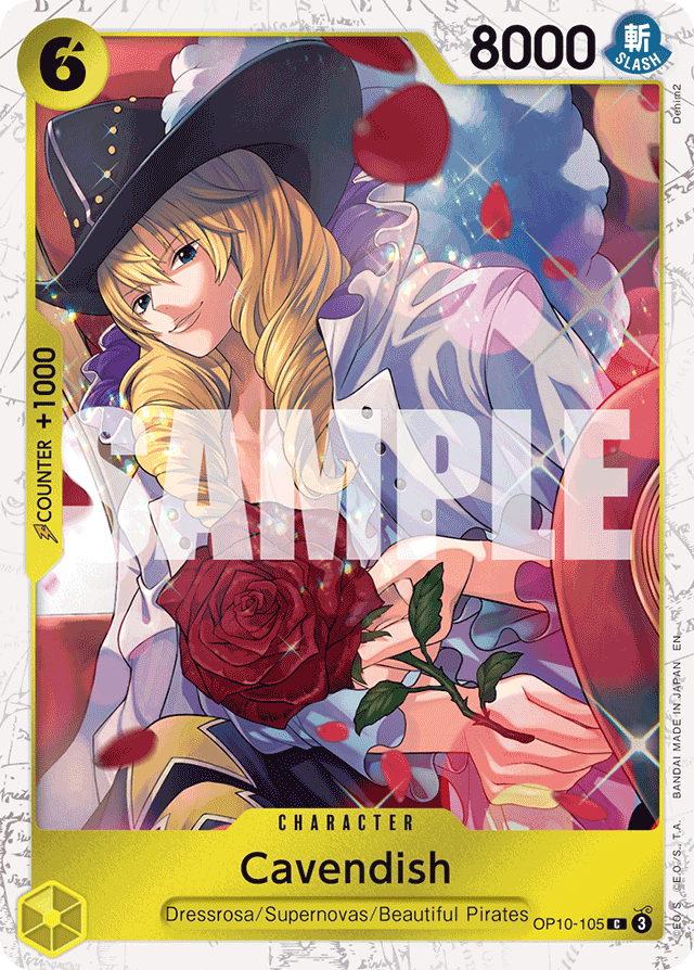 Cavendish OP10-105 Jolly Roger Foil card, Royal Blood