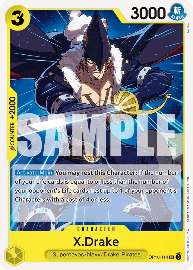 X.Drake OP10-114 Reprint card, Royal Blood