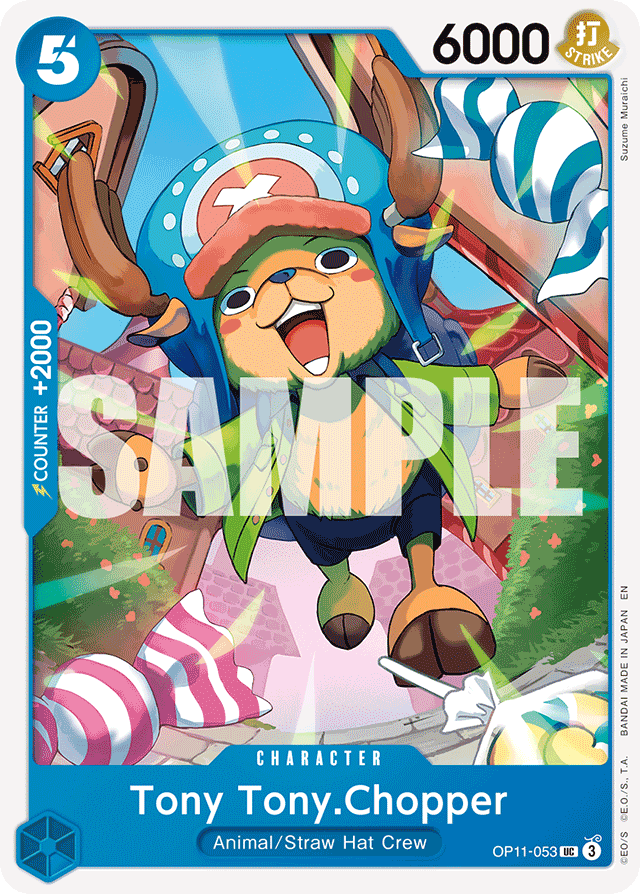 Tony Tony.Chopper OP11-053 card, A Fist Of Divine Speed
