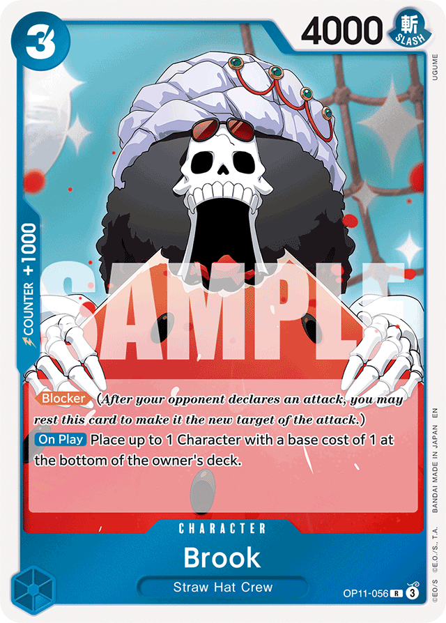 Brook OP11-056 card, A Fist Of Divine Speed