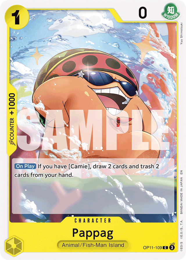 Pappag OP11-109 card, A Fist Of Divine Speed