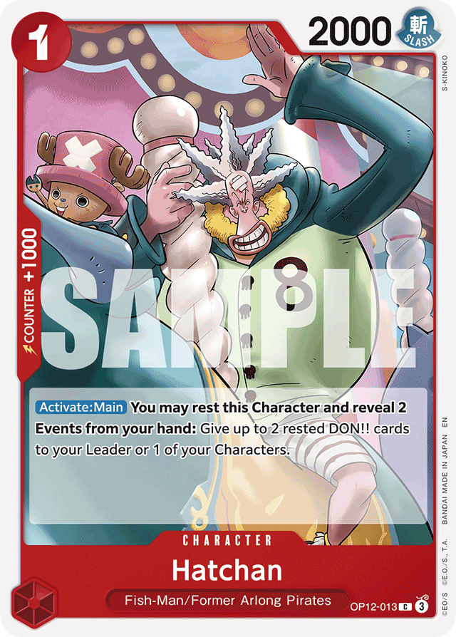 Hatchan OP12-013 card, Legacy of the Master