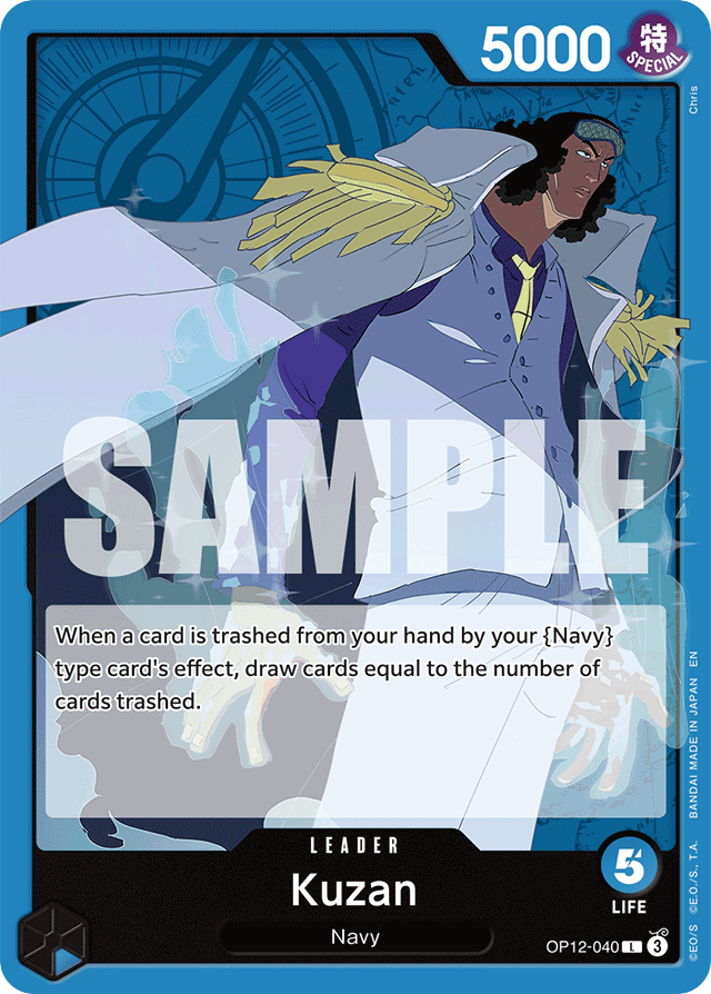 Kuzan OP12-040 card, Legacy of the Master