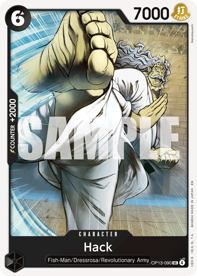 Hack OP13-090 card, Carrying On His Will