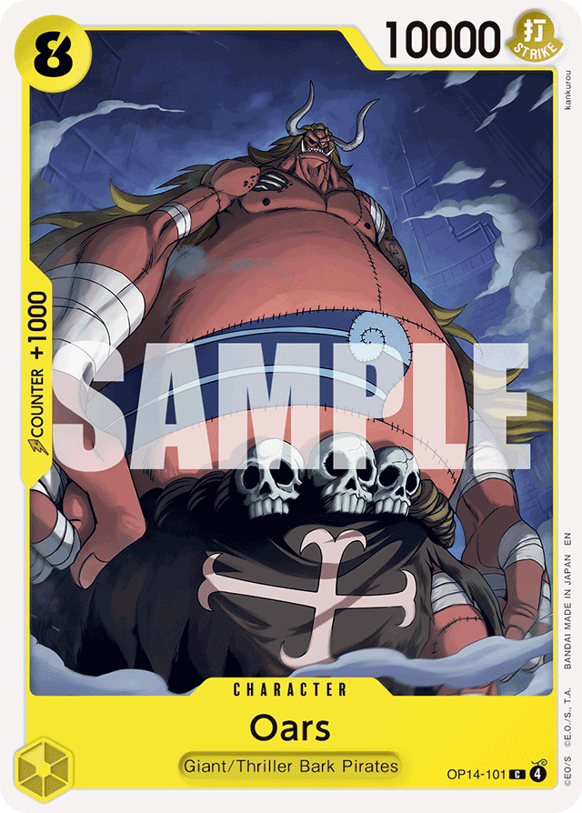 Oars OP14-101 card, The Azure Sea's Seven