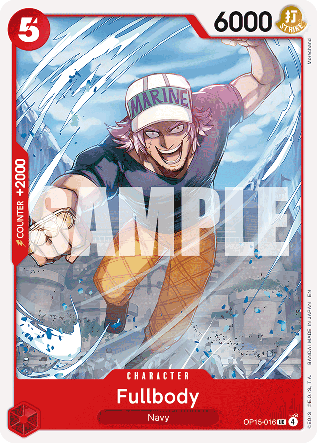 Fullbody OP15-016 card, Adventure on Kami's Island