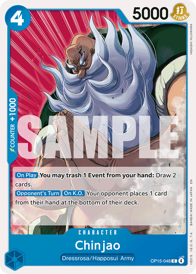 Chinjao OP15-048 card, Adventure on Kami's Island
