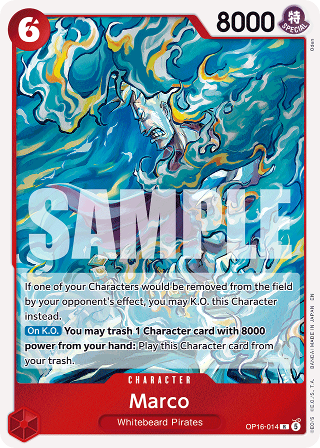 Marco OP16-014 card, The Time Of Battle