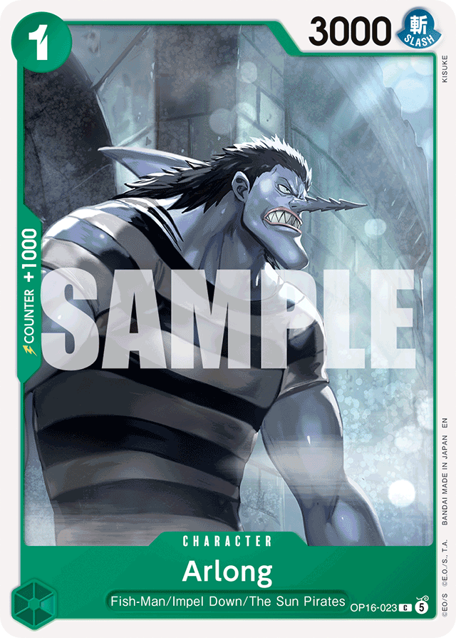 Arlong OP16-023 card, The Time Of Battle