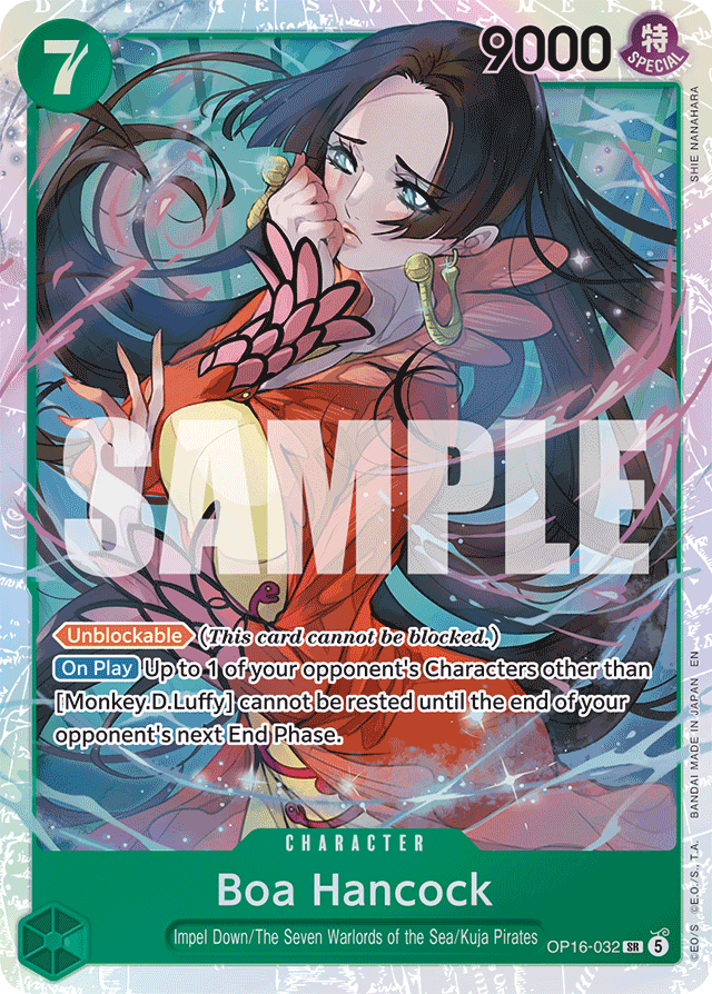 Boa Hancock OP16-032 card, The Time Of Battle