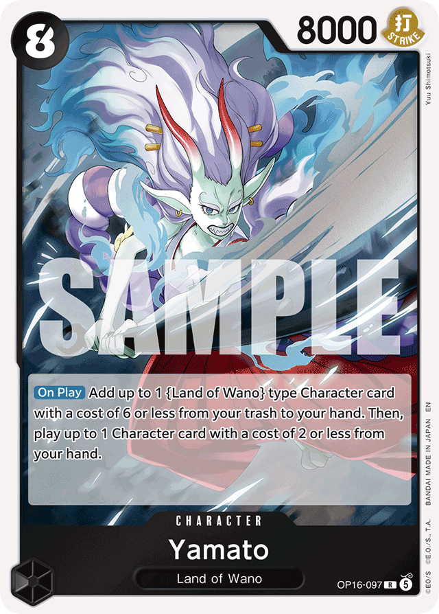 Yamato OP16-097 card, The Time Of Battle