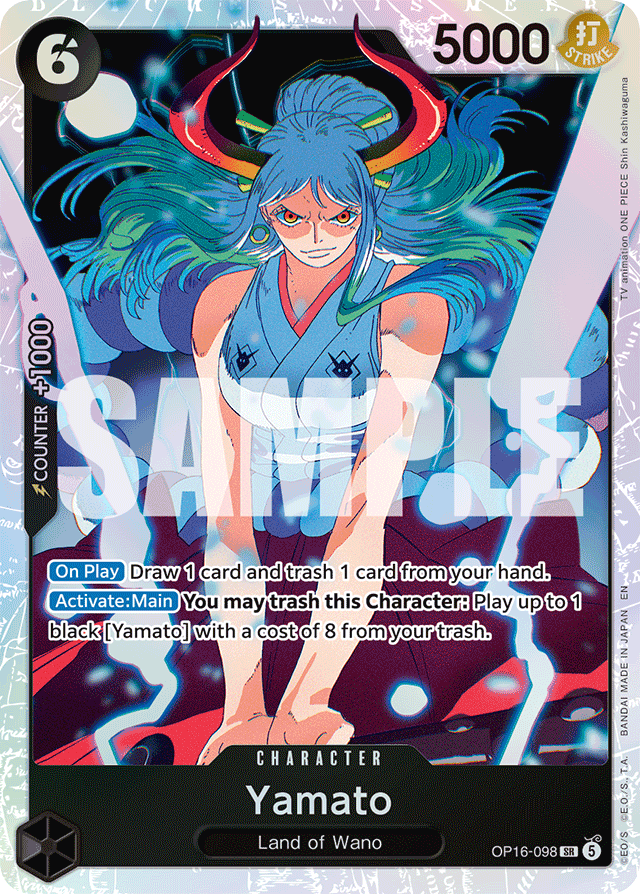 Yamato OP16-098 card, The Time Of Battle
