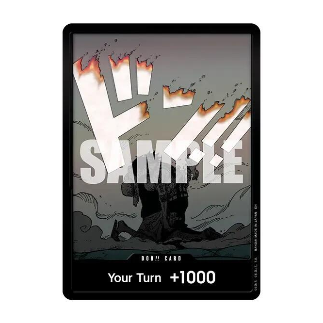 DON!! Card Double Pack Set Vol. 11 Luffy and Ace (The Time Of Battle) card, The Time Of Battle