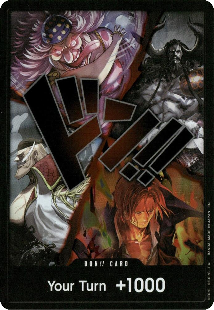 DON!! Card The Four Emperors (The World's Strongest Warriors) card, The World's Strongest Warriors