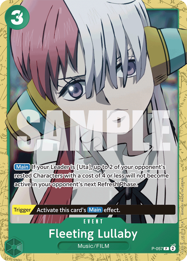 Fleeting Lullaby P-057 Starter Deck card, Promos