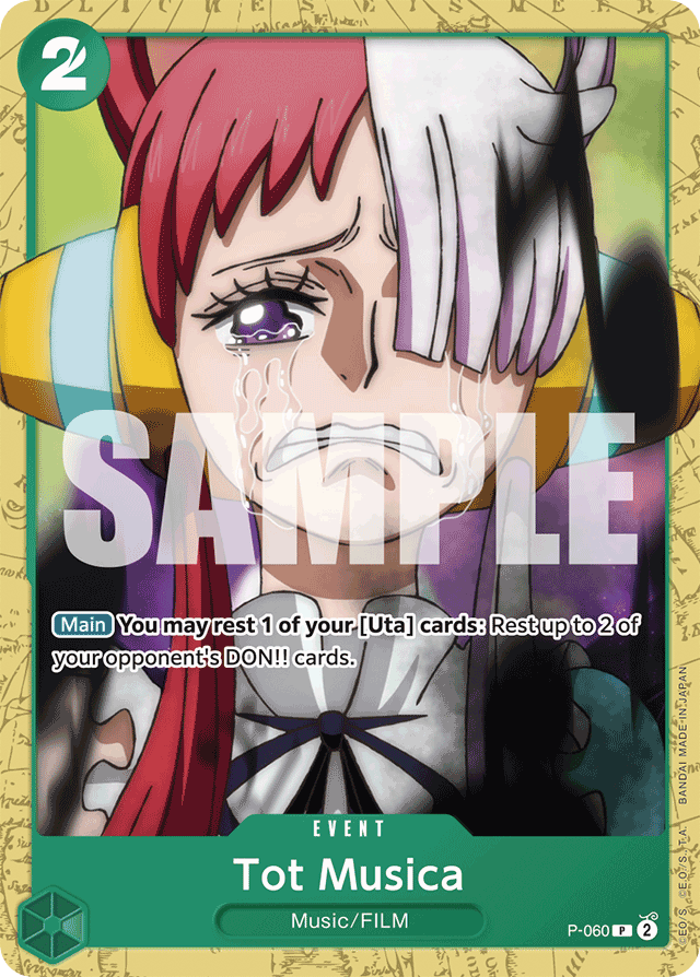 Tot Musica P-060 ST16 card, Promos
