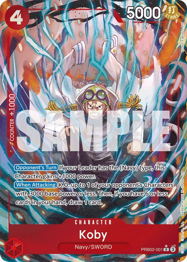 Koby PRB02-001 Alt Art card, The Best Vol.2