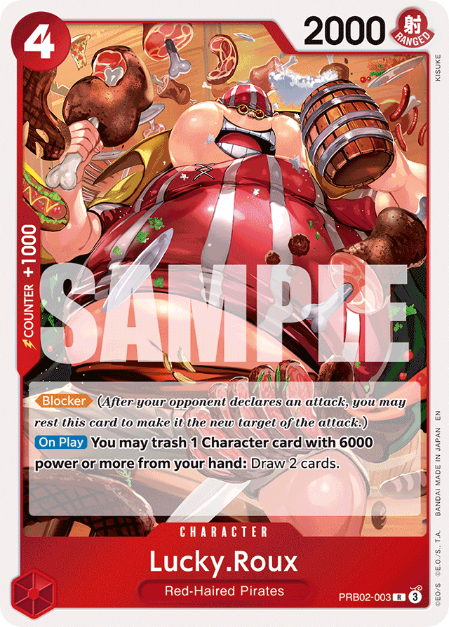 Lucky.Roux PRB02-003 card, The Best Vol.2