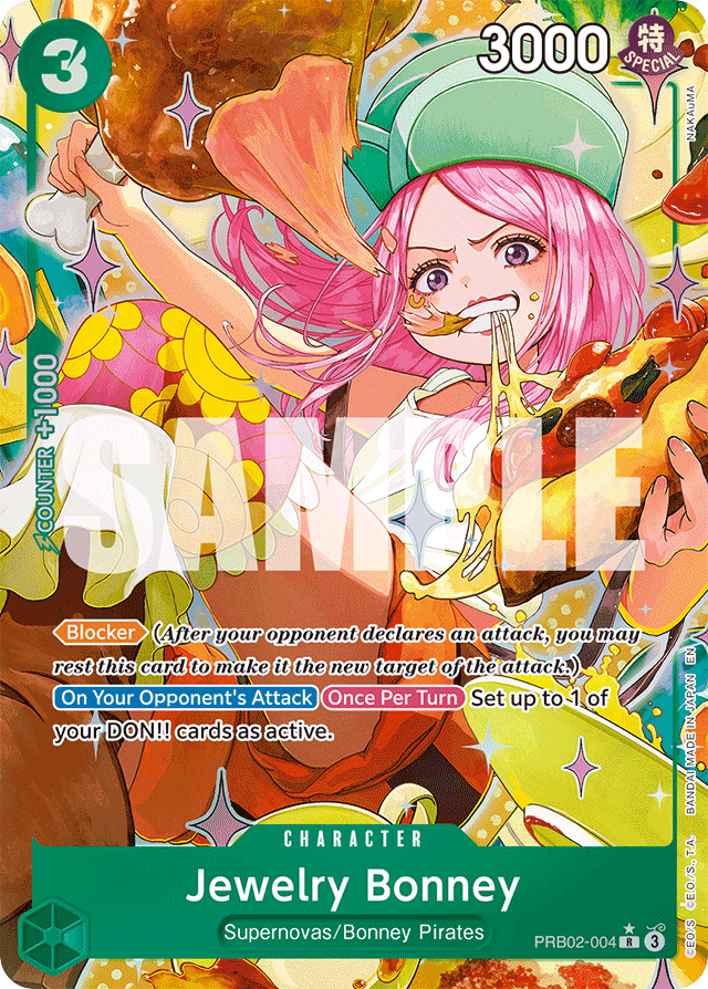 Jewelry Bonney PRB02-004 Alt Art card, The Best Vol.2