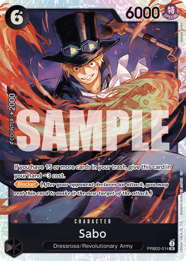 Sabo PRB02-014 card, The Best Vol.2