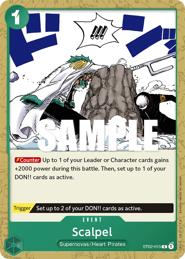 Scalpel ST02-015 card, Worst Generation