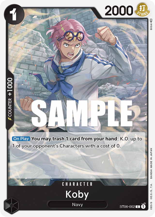 Koby ST06-002 card, Absolute Justice