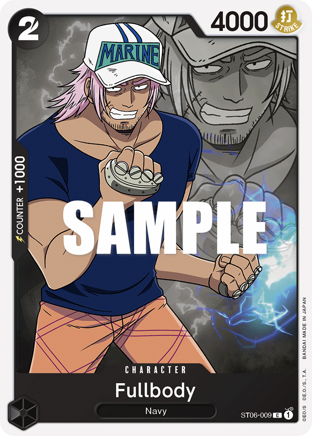 Fullbody ST06-009 card, Absolute Justice