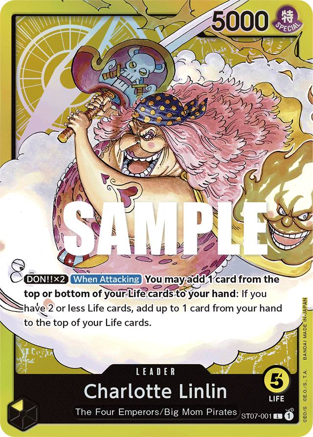 Charlotte Linlin ST07-001 card, Big Mom Pirates