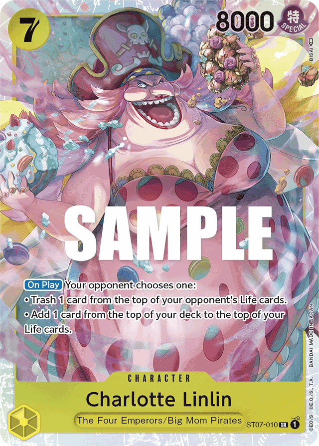 Charlotte Linlin ST07-010 card, Big Mom Pirates