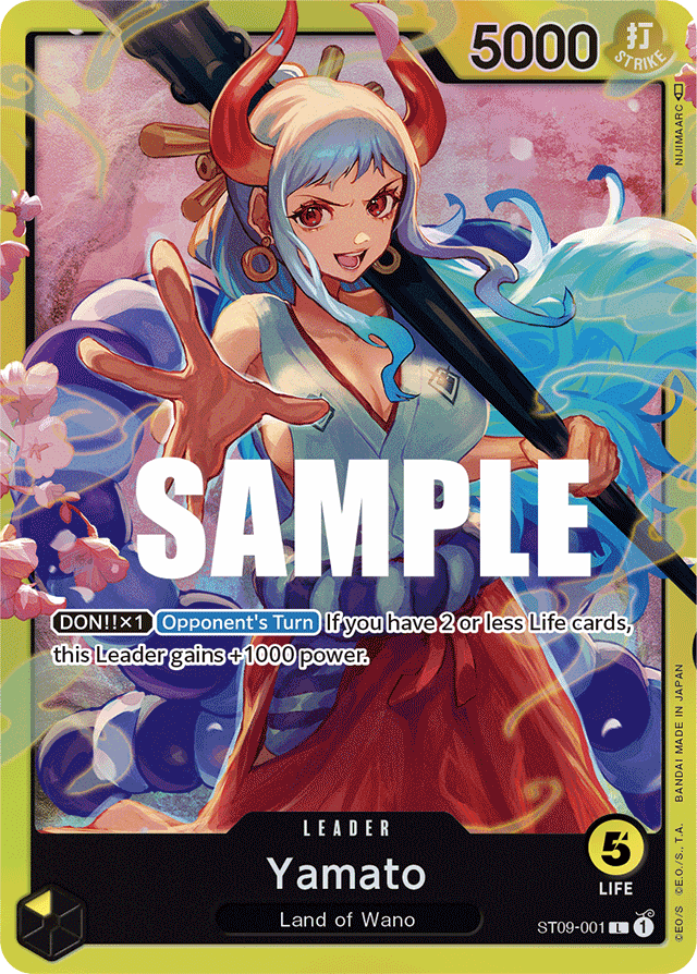 Yamato ST09-001 card, Yamato