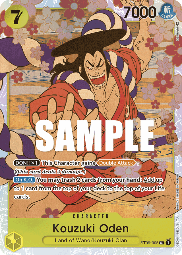 Kouzuki Oden ST09-005 card, Yamato
