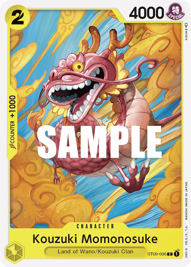 Kouzuki Momonosuke ST09-006 card, Yamato