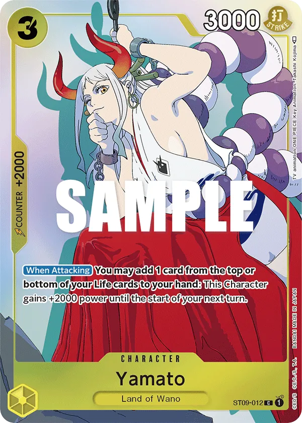 Yamato ST09-012 Gift Collection Alt Art card, Yamato
