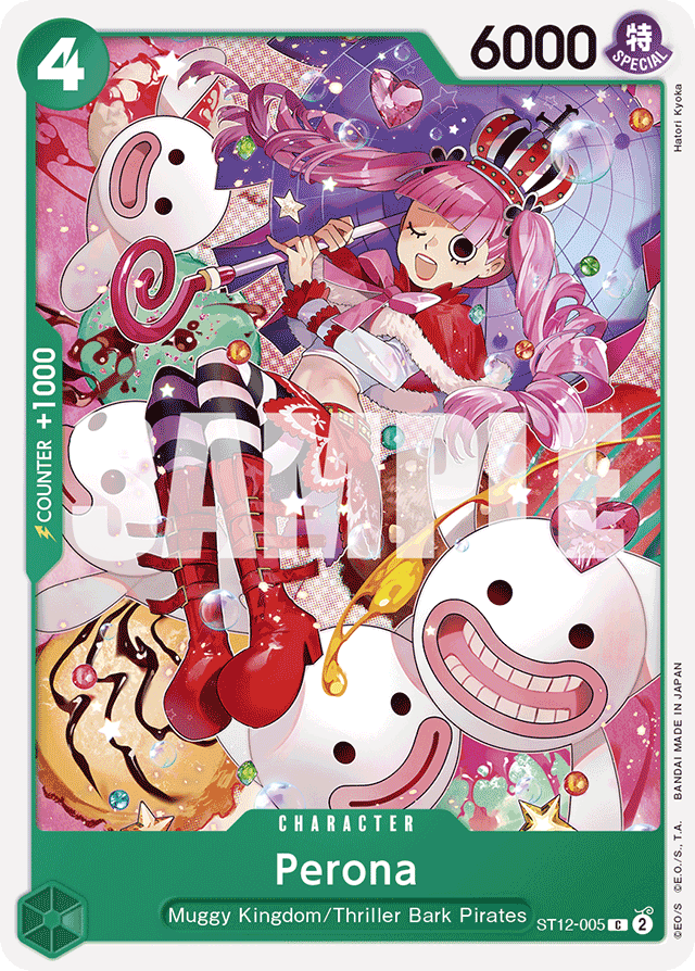 Perona ST12-005 card, Zoro and Sanji