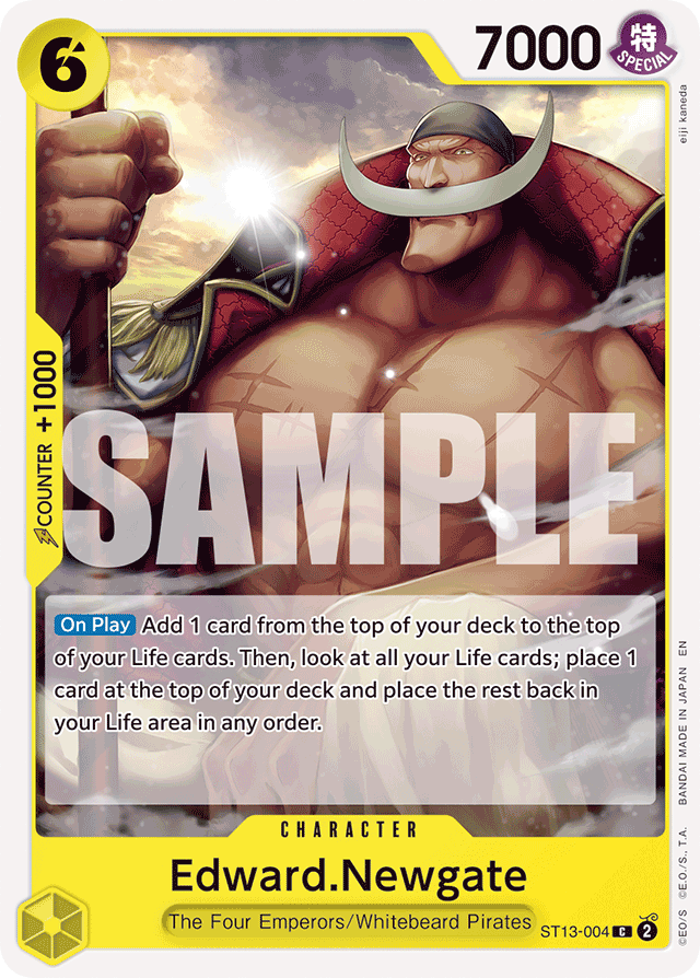 Edward.Newgate ST13-004 Reprint card, Ultra Deck: The Three Brothers