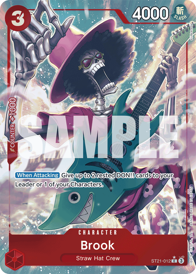 Brook ST21-012 Alt Art card, EX Gear 5