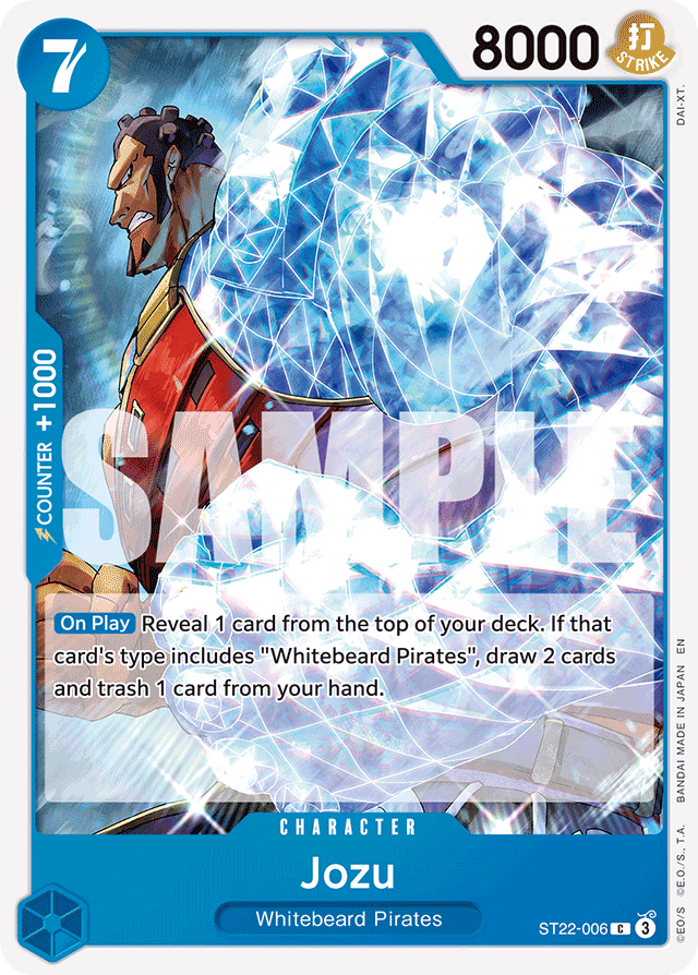 Jozu ST22-006 card, Ace & Newgate