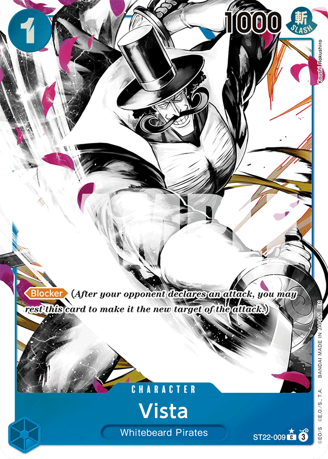 Vista ST22-009 Alt Art card, Ace & Newgate